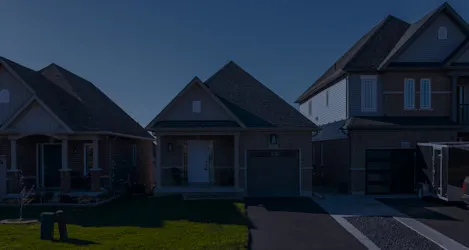 OMC2 single-family home night rendering