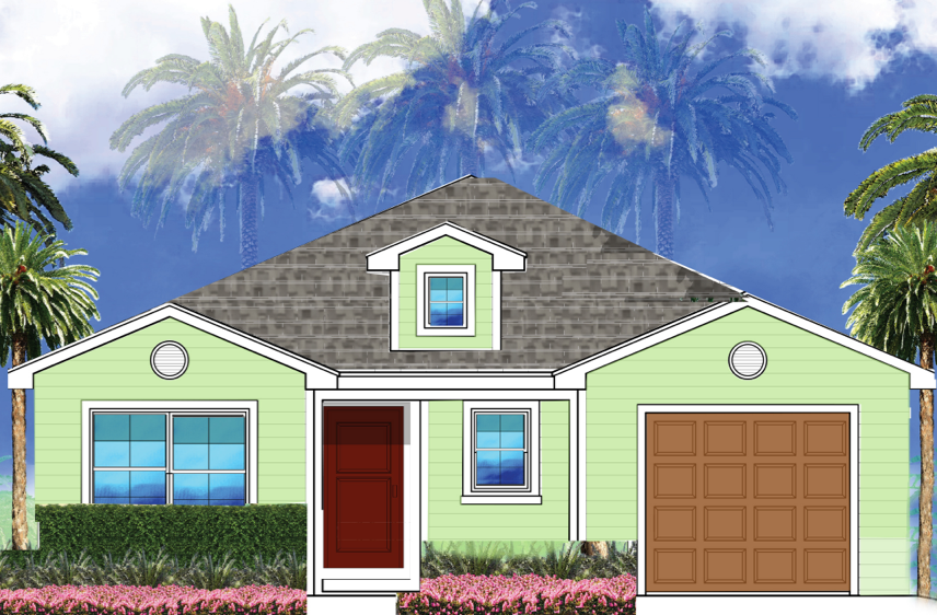 The Regency facade rendering